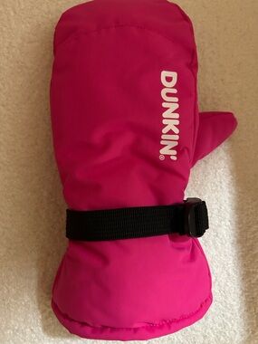 Dunkin Donuts limited edition glove- Hot Pink